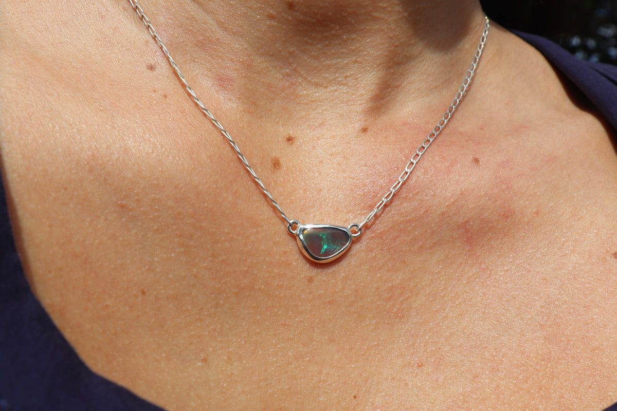 Opal necklace