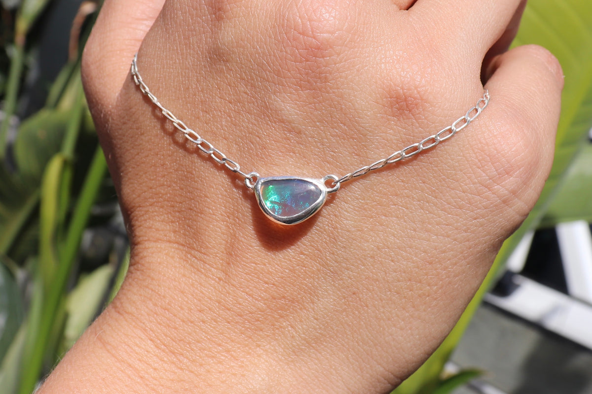 Opal necklace